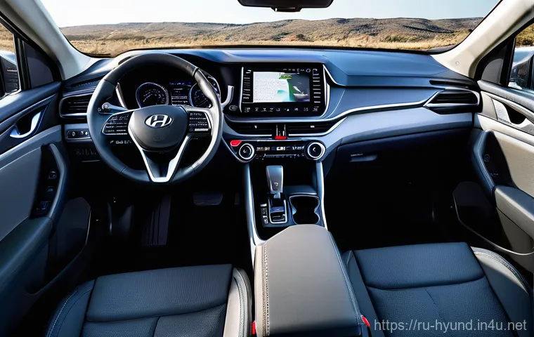 현대 싼타페 풀체인지 예상 - **Prompt:** A dynamic, low-angle shot of the all-new Hyundai Santa Fe in a vibrant, natural setting,...